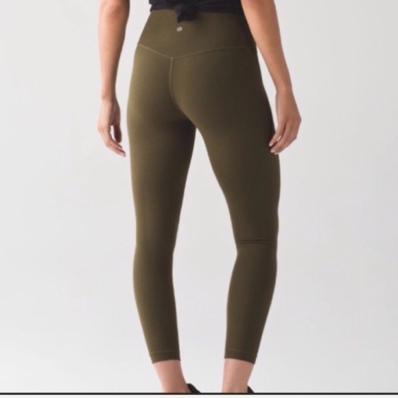 Lululemon RARE Military Green Align